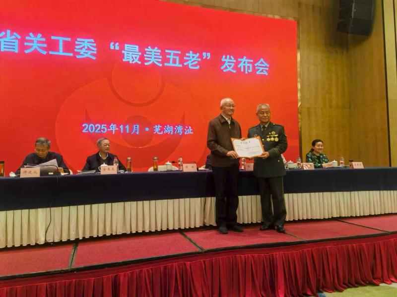 2025年11月28日上午全省关工委理论研讨与调研成果交流会在芜湖市湾沚区召开